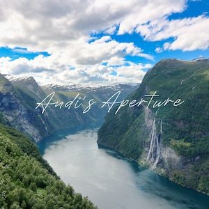 Landscape Print, Geirangerfjord, Norway Photography - Framed or Unframed