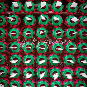 Prayer lanterns, South Korea Photography - Digital Download
