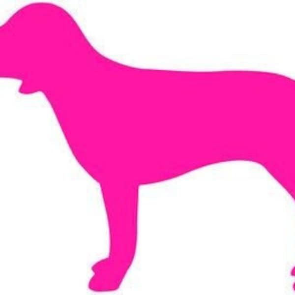 Pink Dog Svg