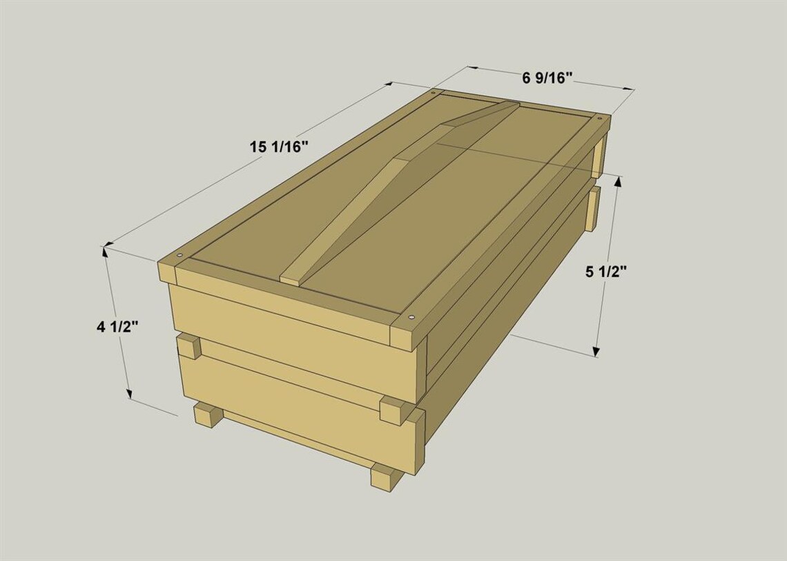 PDF. Exquisite Handcrafted Wooden Gift Box. Craft Elegance in Wood ...