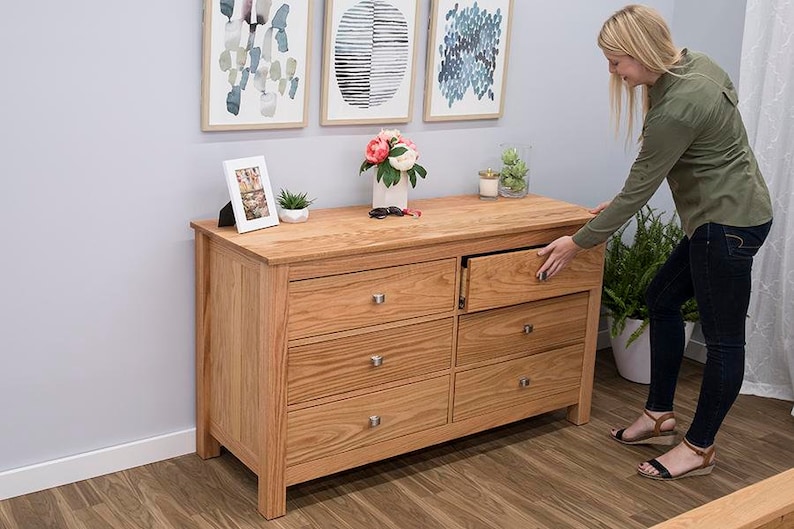 DIY Six Drawer Dresser Plans. Comprehensive Step by Step Project