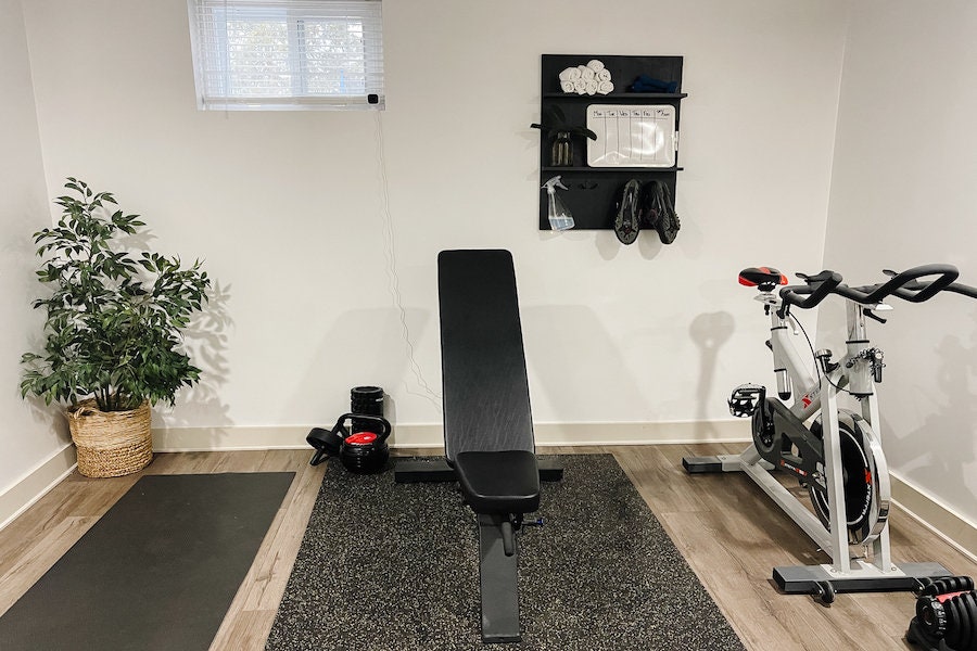 DIY Gym Wall Shelf. Craft Storage and Style With This Instant Download