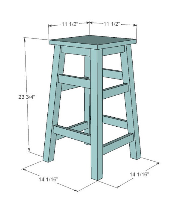 Diy Bar Stool Plans