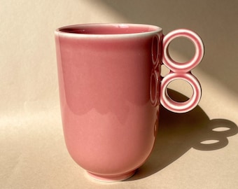 Big Mug, Mug XXL, Coffee Mug, Tea Mug, 17 fl oz, DARK PINK