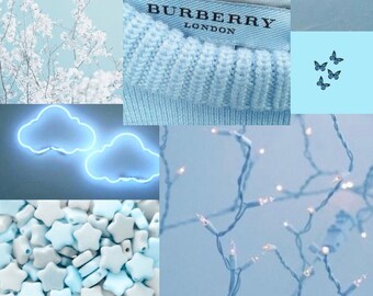 Baby Blue Aesthetic Etsy Baby Blue Aesthetic Etsy