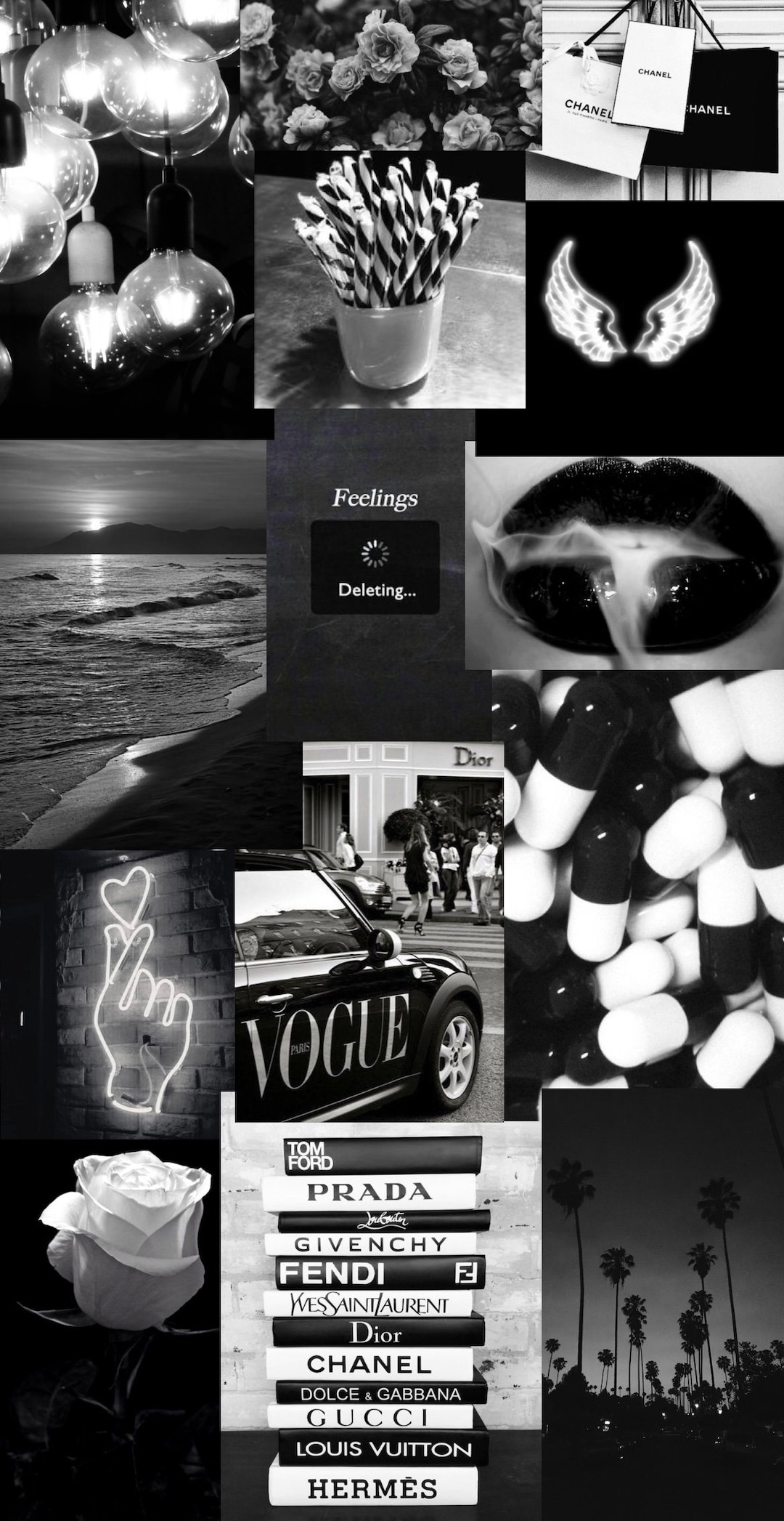 Black&white Aesthetic Wallpaper 