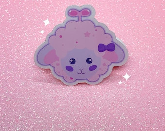 Sleepy Sheep - Nebula Mascot Sticker