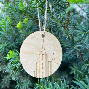 Set di 28 file SVG di ornamenti natalizi della Chiesa di Gesù Cristo, Figlio di Dio, Sforzati di essere, Fiducia, Figlio/a amato/a, Illumina il mondo
