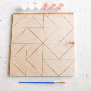 Archivo SVG de corte de colcha de granero Flying Geese / Archivo de corte láser de descarga digital / Archivos de corte de vinilo con patrón de granero triangular