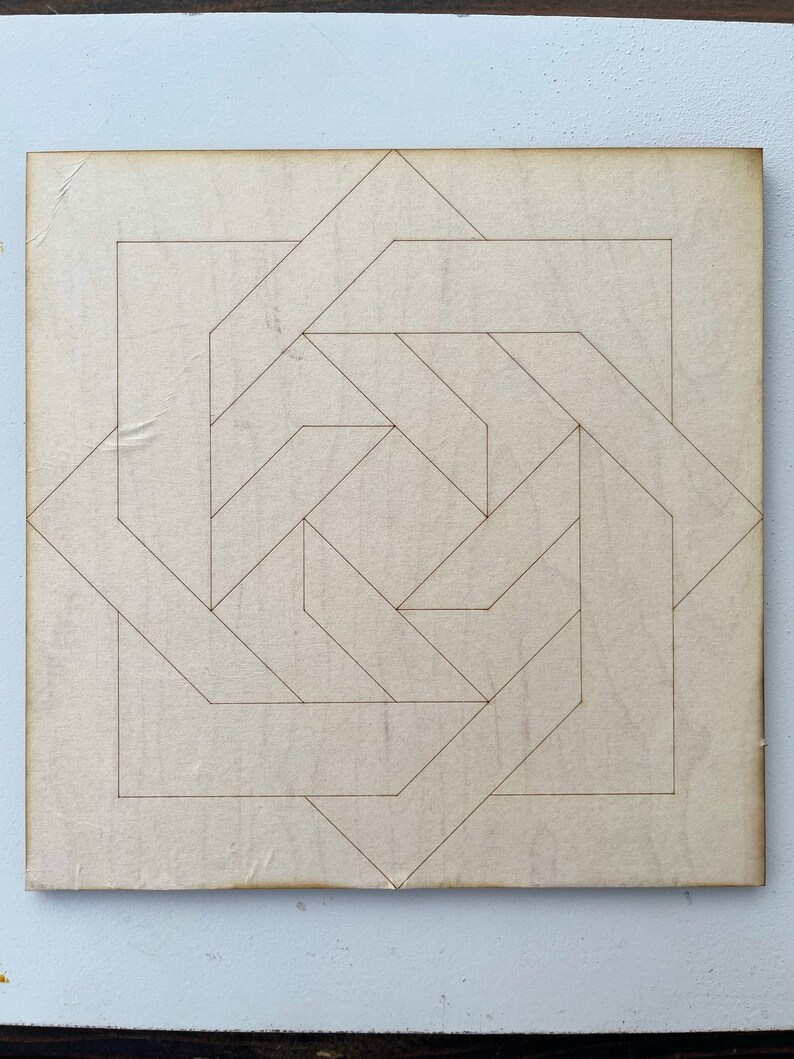 Slip Knot Barn Quilt SVG Cut File Classic Farmhouse Etsy