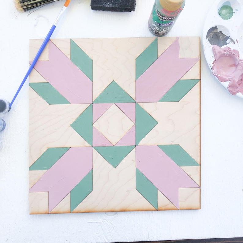 Slip Knot Barn Quilt SVG Cut File Classic Farmhouse Etsy