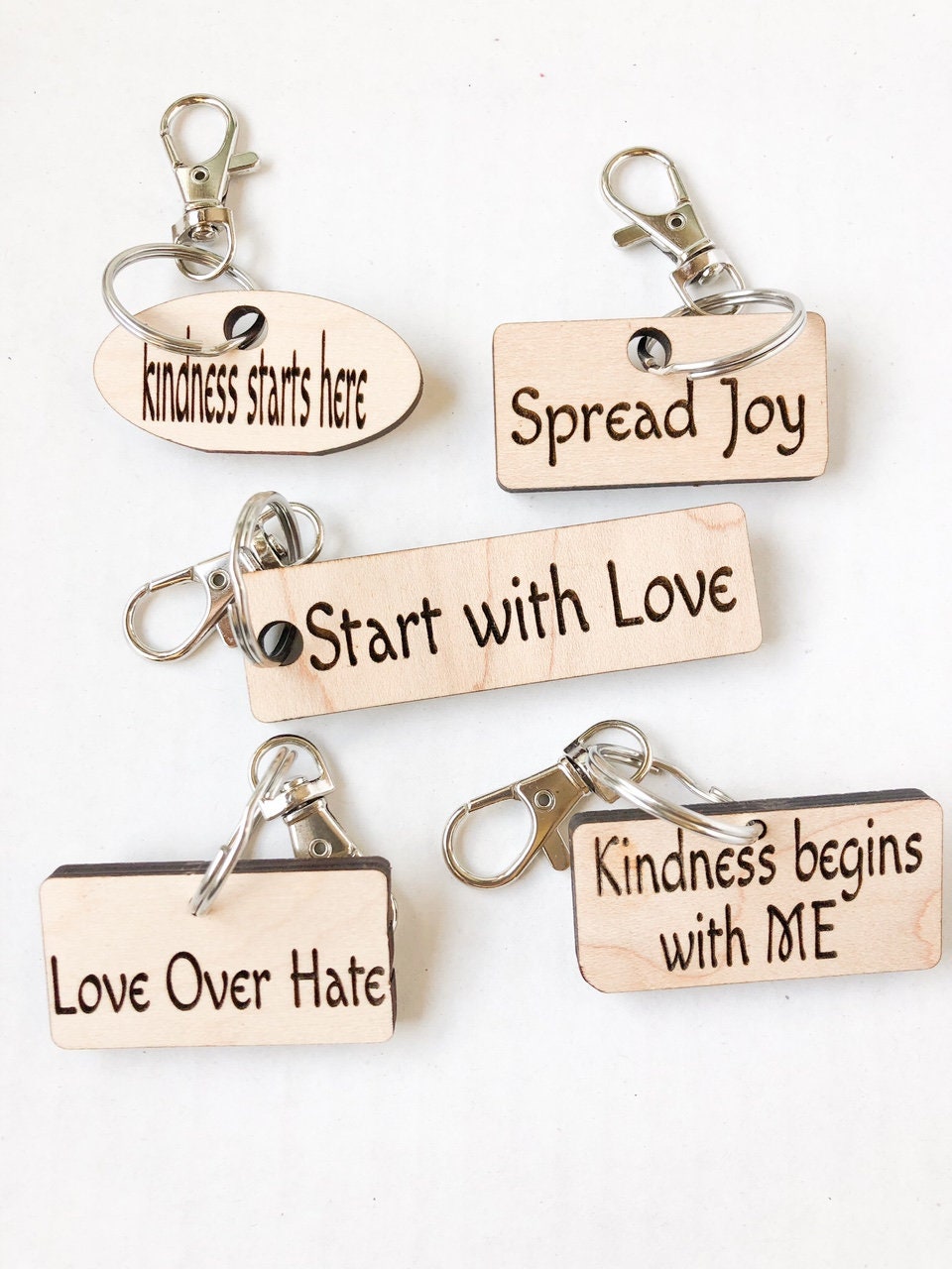 Kindness SVG Cut File Keychain SVG Digital Download Etsy Canada