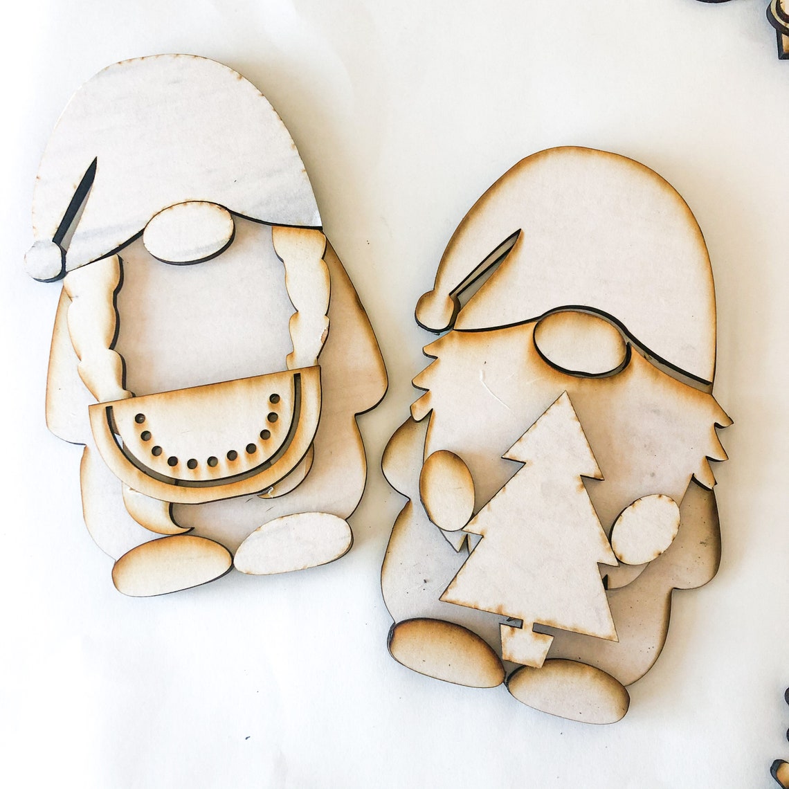 Seasonal Gnome SVG Laser Cut Files SVG Bundle - Etsy