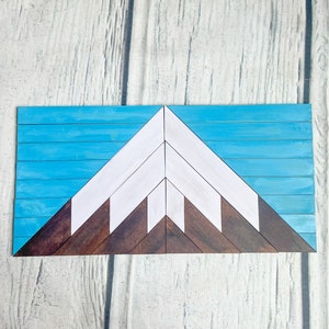 Mountains SVG Custom Wood Signs, Mountain Barn Quilt SVG image 5