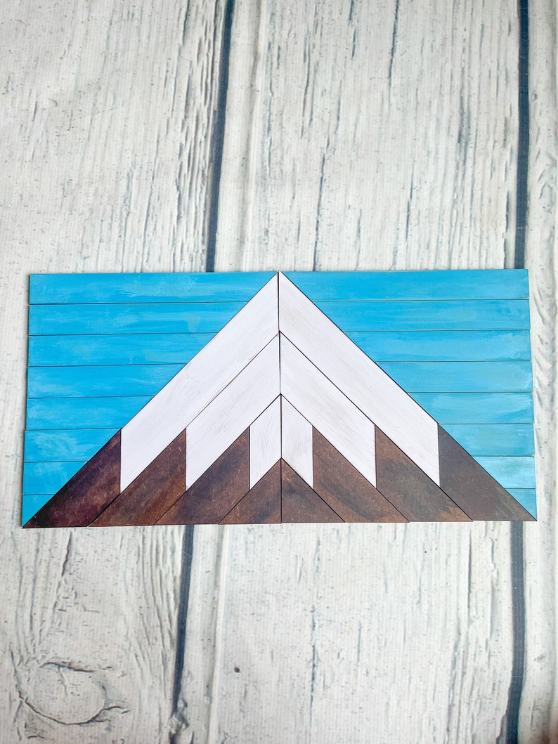 Mountains SVG Custom Wood Signs, Mountain Barn Quilt SVG image 5