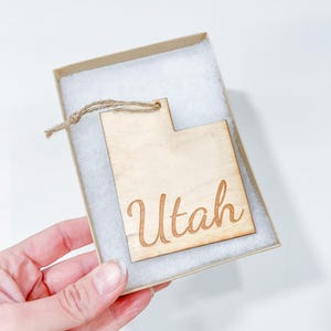 Utah SVG Christmas Ornaments, United States SVG, Ornament SVG, Laser Cut Vector