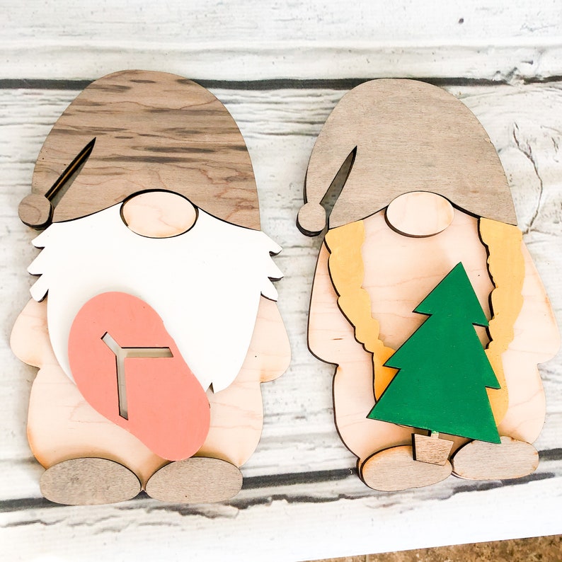 Seasonal Gnome SVG, Laser Cut Files SVG Bundle image 10