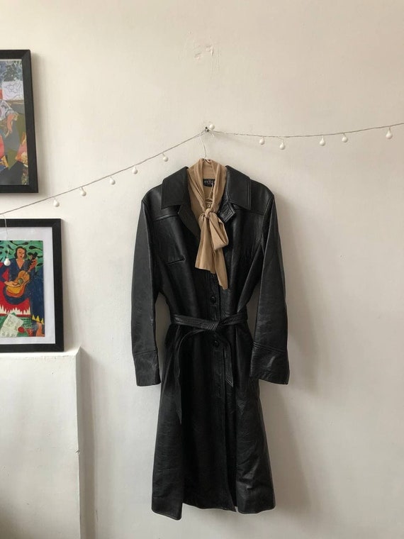 leather coat