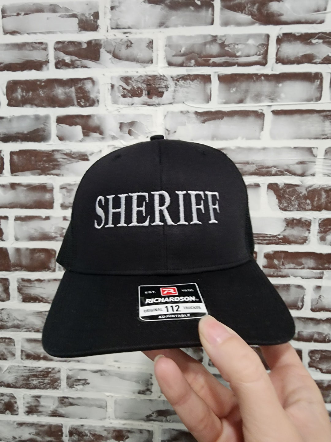 帽子 [0] RICHARDSON PRO 585 s-m POLICE 1995 Richardson Pro Model Wool Blend Flexfit 585 – Sport About