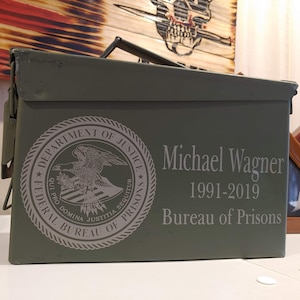 Personalized .30 cal Ammo can, ammo box