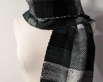 Green Check Scarf