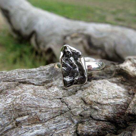 Iron hotsell meteorite ring