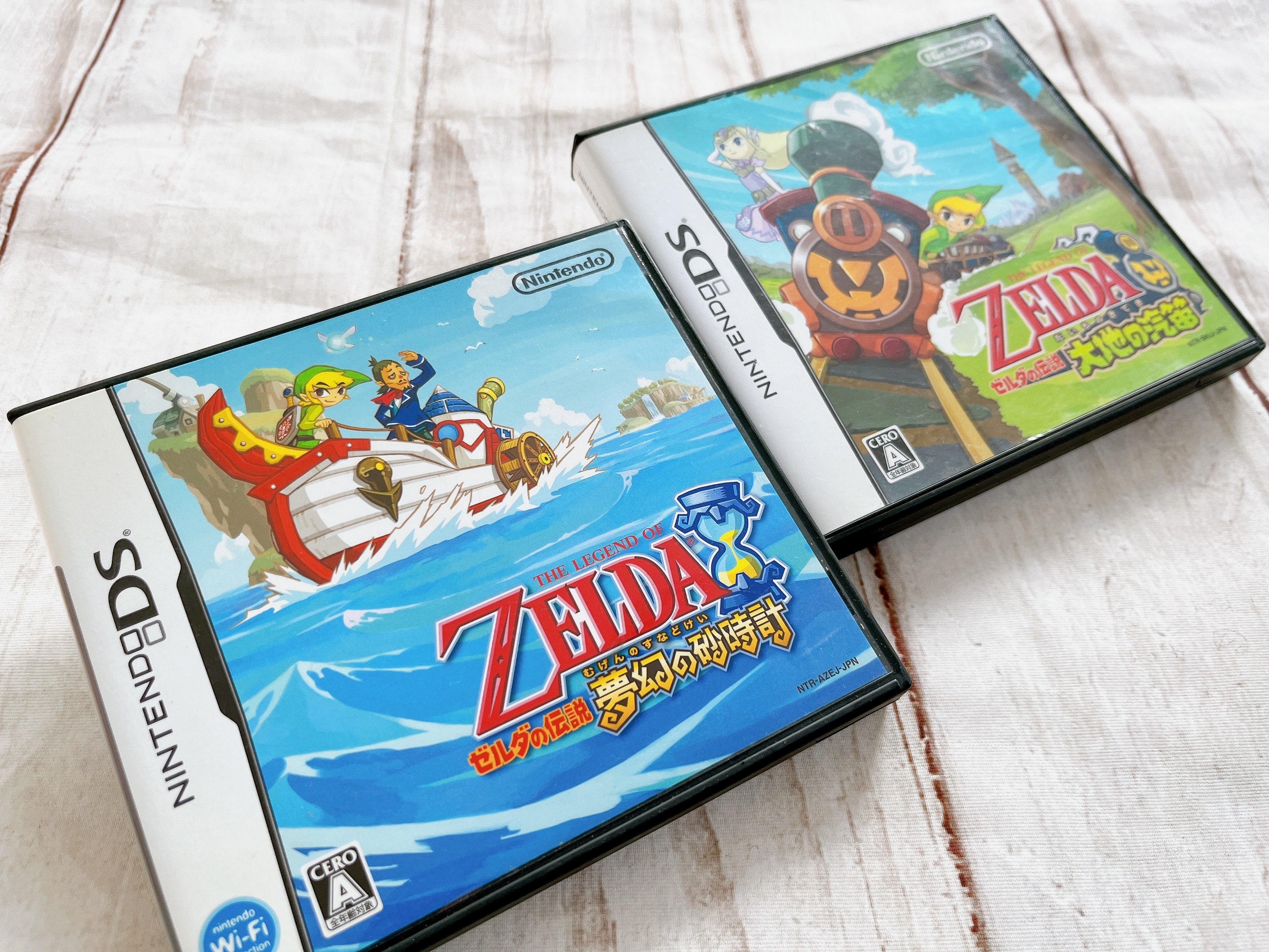 The Legend of Zelda: The Wind Waker Nintendo DS Box Art Cover by