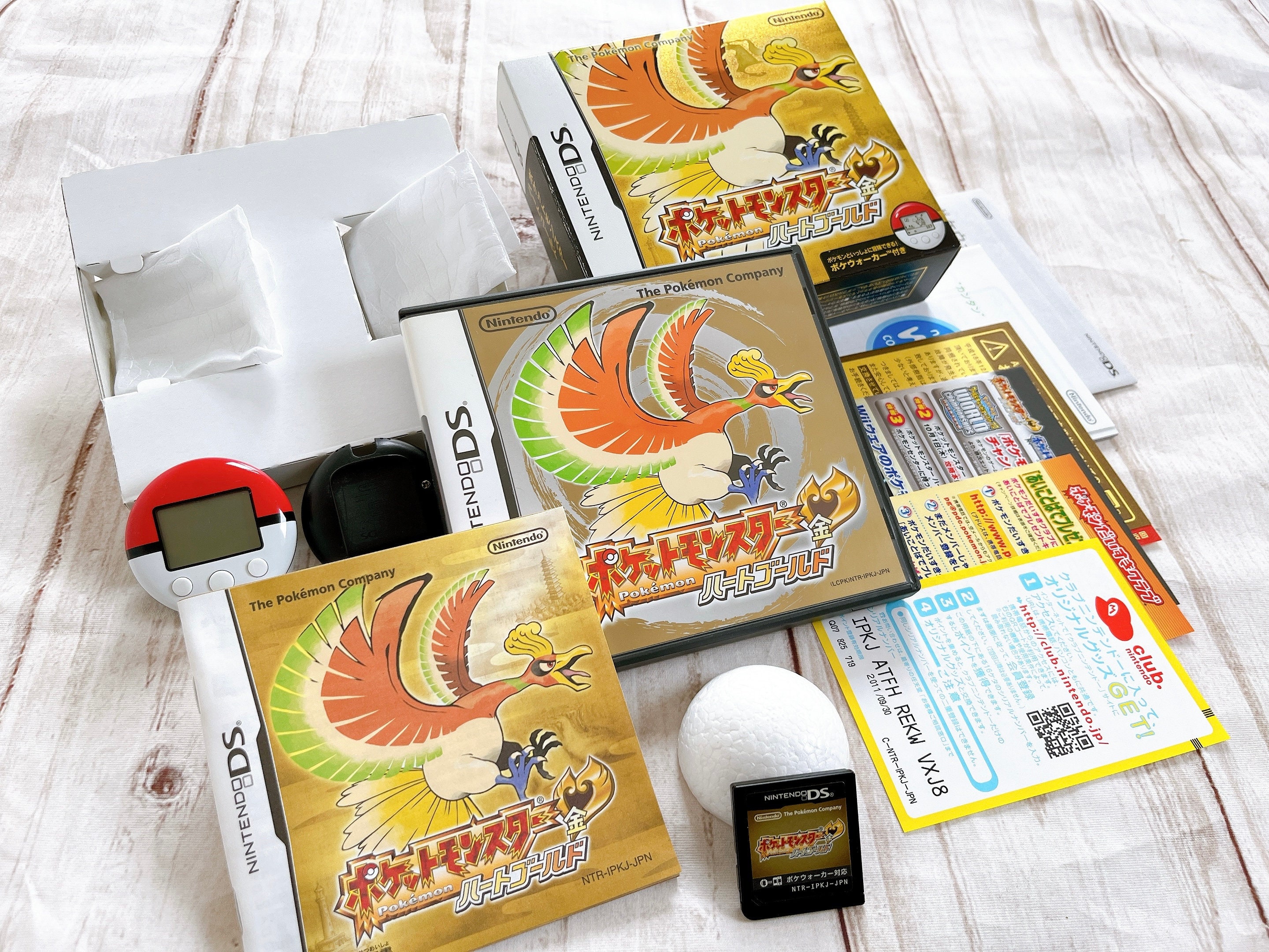 Authentic Pokemon Heart Gold Japan Nintendo DS Japanese Games Pocket  Monster