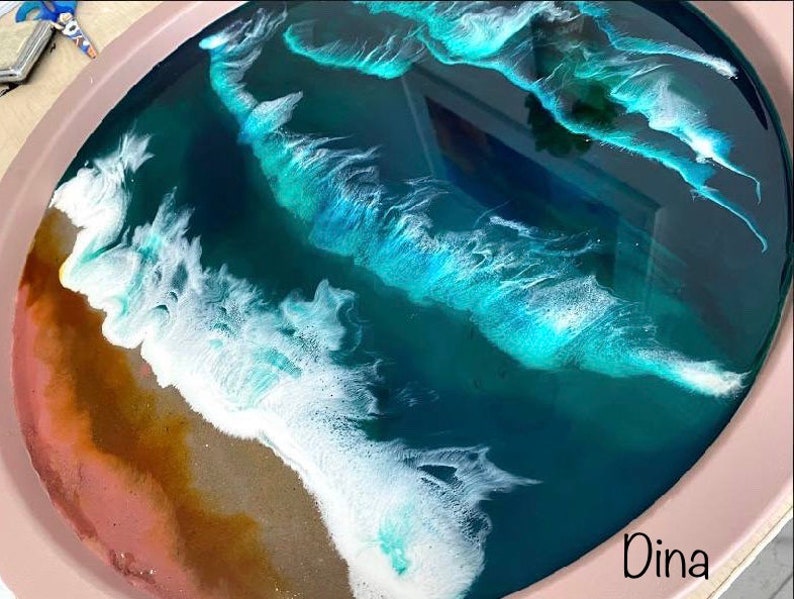 Live Edge River Table Epoxy Resin