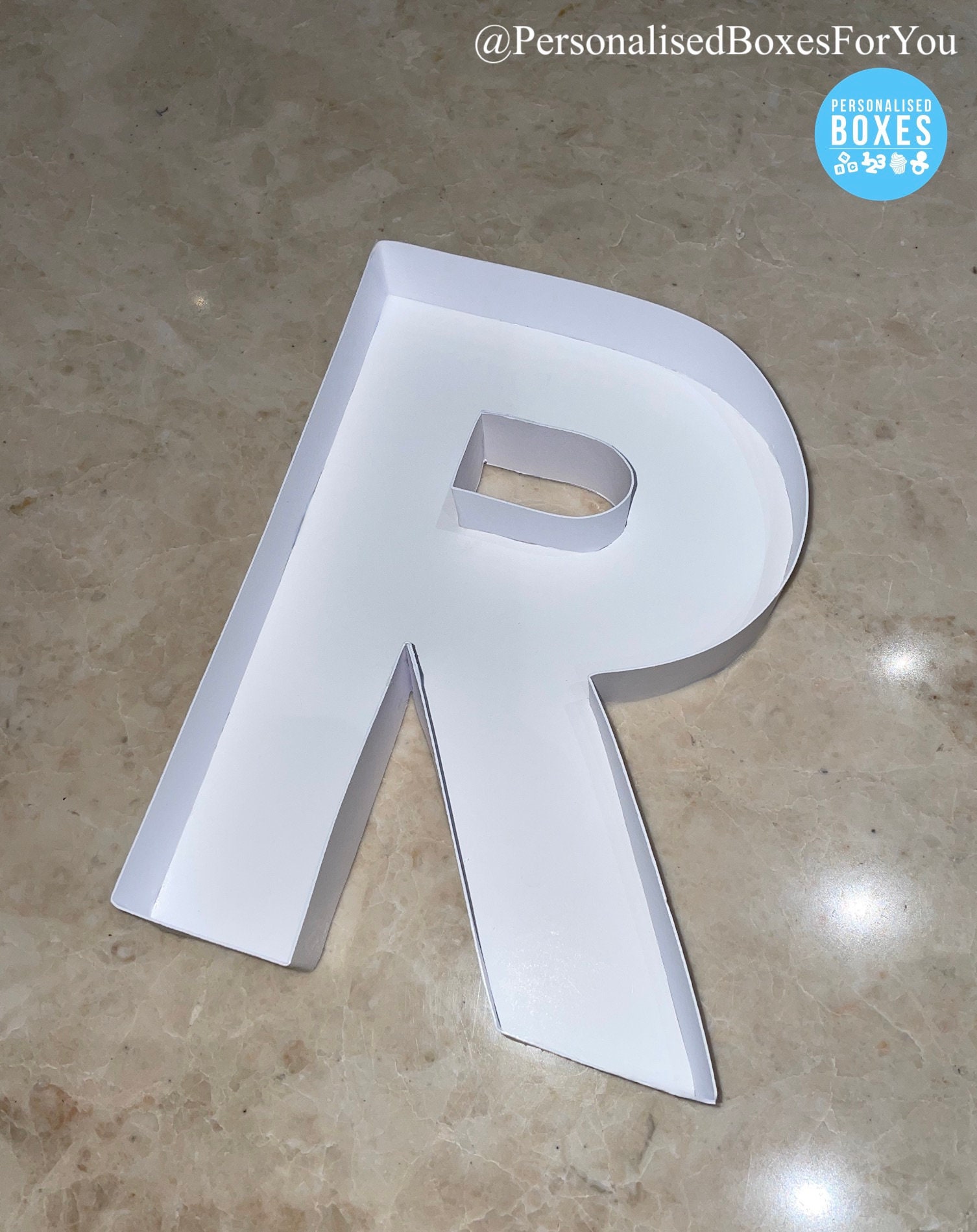 Fillable Alphabet Letter Gift Boxes Etsy