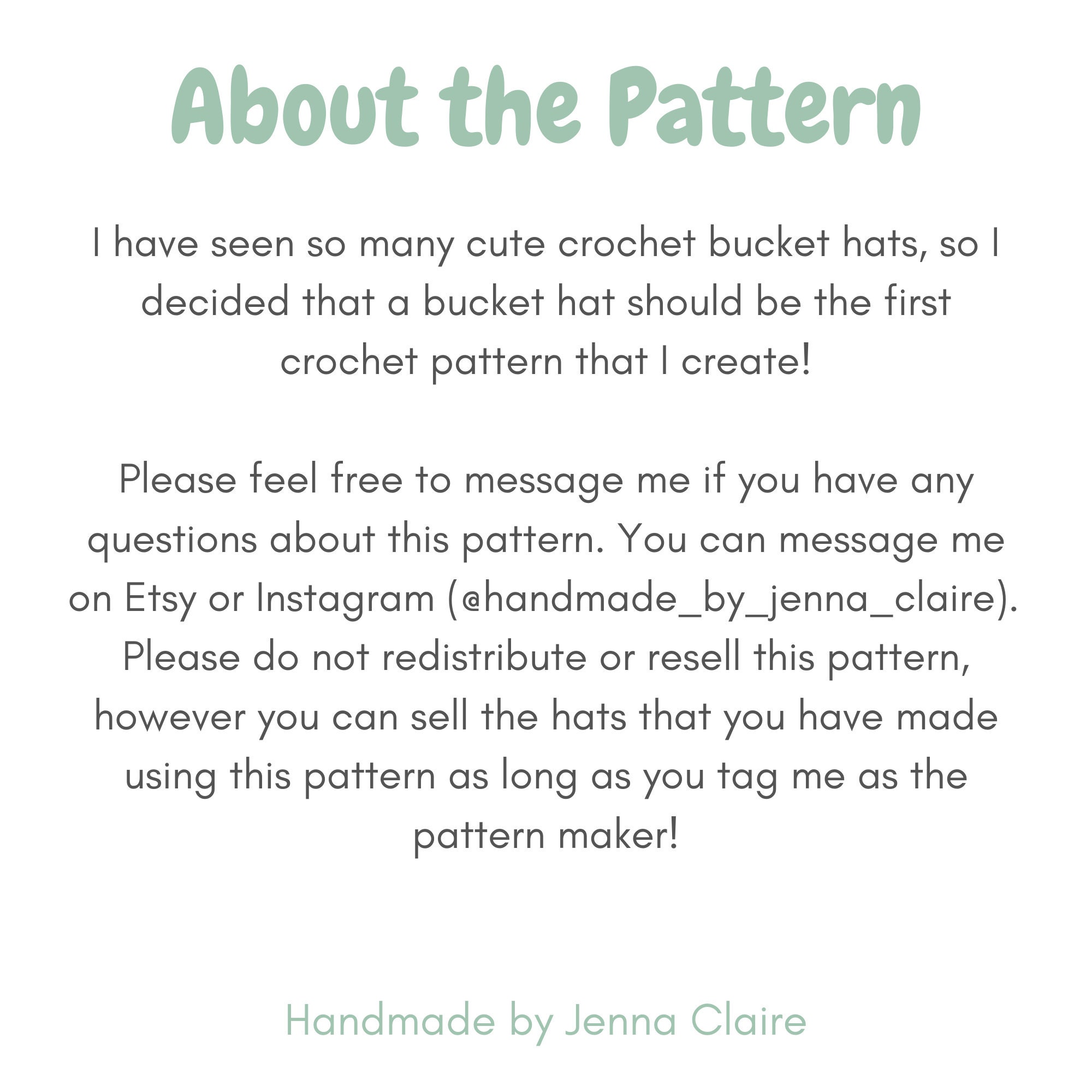 Frog Bucket Hat Crochet Pattern PDF - Etsy