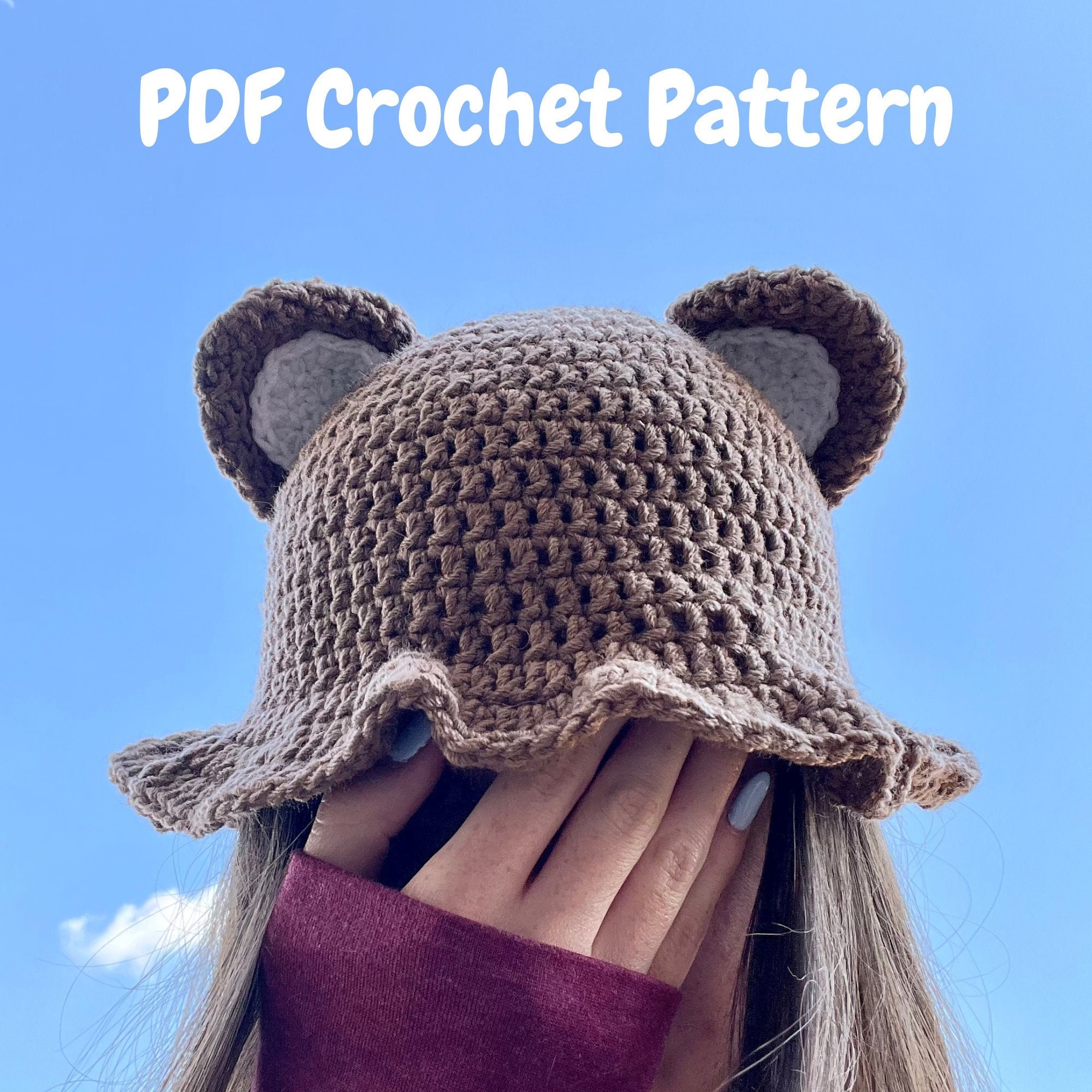 Bernat Blanket Yarn Stuffies + How to Crochet the Tiny Bear Hat 