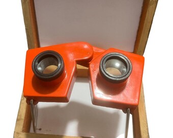 Pocket Stereoscope Mirror Viewfinder 2x Vintage Inspired Maps and Aerial Photos For Students and Professionals