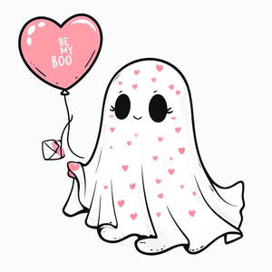 Valentine, Be my Boo, PNG