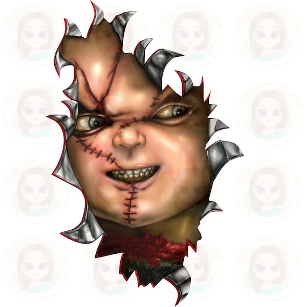 Here's Johnny Seed of Chucky here's Chucky inspired horror halloween movie png instant digital download no physical product