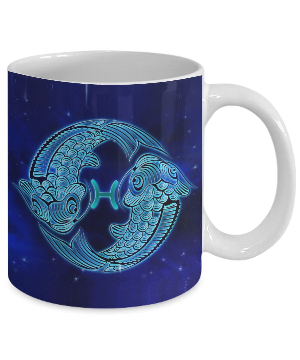 Custom Pisces Mug Gift for Pisces Personalized Astrology Etsy UK