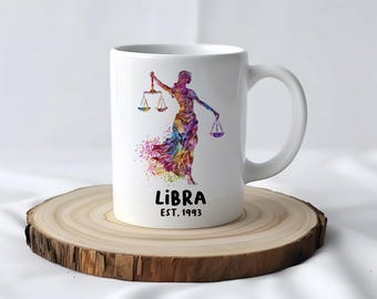 Libra Mug, Coffee Mug, Libra Gift Idea, Coffee Cup, Gift for Libra