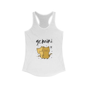 Gemini Tank, Gemini Shirt, Gemini Clothes, Zodiac Sign Gemini, Gemini Gifts, Gemini Gifts For Women, Tank Top