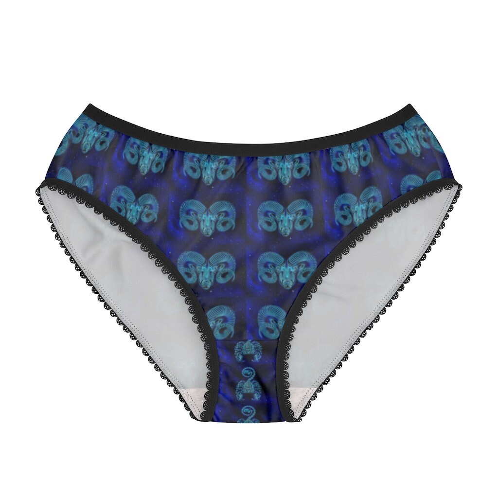 Aries Panties Astrology Underwear Cotton Briefs Astrology Etsy