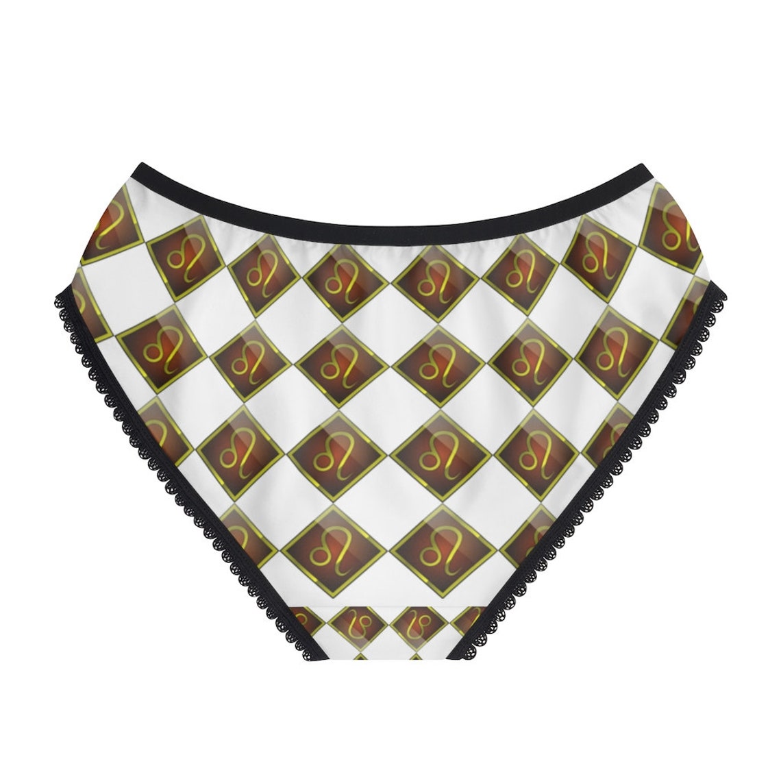 Leo Panties, Astrology Underwear, Cotton Briefs, Astrology Panties