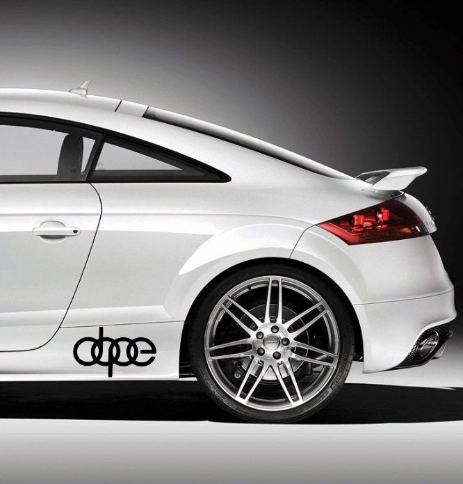 Audi Vip Sticker Dope Audi Decal | Audi Vinyl Sticker | Audi Emblem Logo | - Etsy