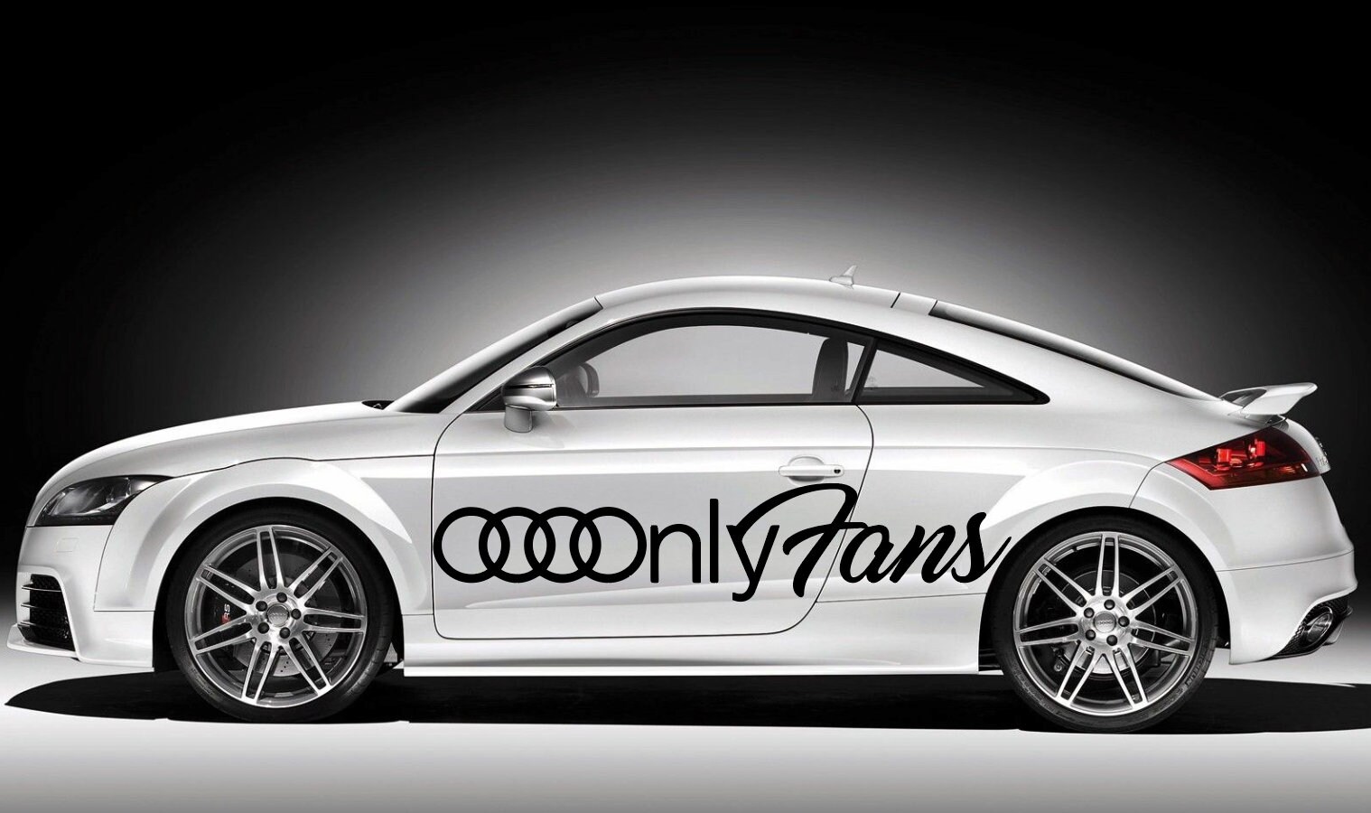 Audi Vip Sticker Audi Fans Car Decal | Audi Sticker | Onlyfans | Audi Emblem Logo ...