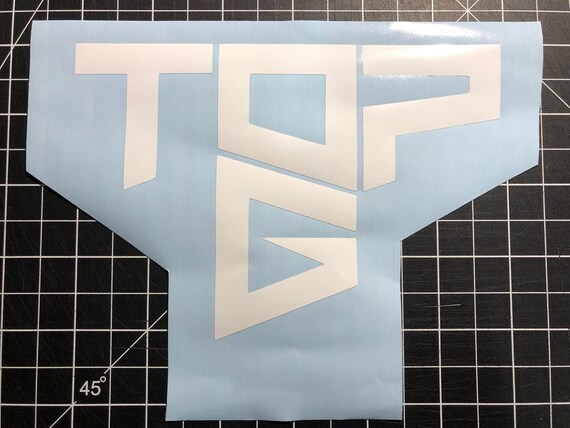 TOP G Tate Decal - Etsy