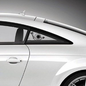 Turbo Rear Window Sticker Turbo Snail Decal | Vinyl Car Sticker | Window Decal | Bumper Sticker ...