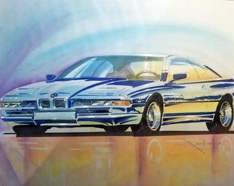 希少・BMW850i ビンテージ木製ジュエリーボックス・ビンテージ品・BMW s-l400.jpg