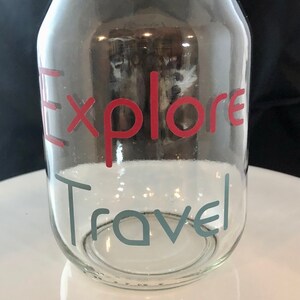 Explore and Travel Jar
