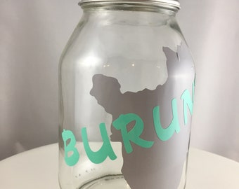 Burundi Travel Jar