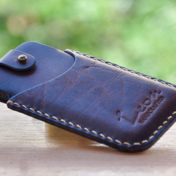 Case for iPhone 5 made of genuine leather with a belt clip + FREE PERSONALIZATION