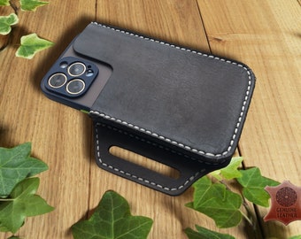 Custom Sized Cell Phone Holster For phones with OTTERBOX case or similar. + FREE PERSONALIZATION