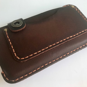 Funda para iPhone, Huawei, Xiaomi y Samsung de piel con clip para cinturón + PERSONALIZACIÓN GRATIS original